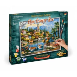 Aan Het Comomeer - Schipper 24 X 30 Cm