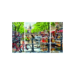 Amsterdam - Schipper Drieluik 50 X 80 Cm