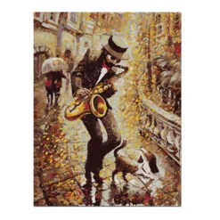 Autumn Blues - ITZ Schilderen Op Nummer 40 X 50 Cm