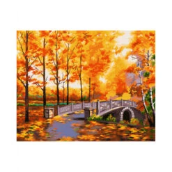 Autumn Park - Schilderen Op Nummer - 40 X 50 Cm