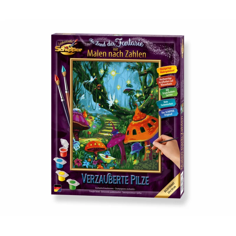 Betoverende Paddenstoelen - Schipper 24 X 30 Cm - Afbeelding 2