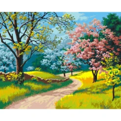 Blooming Spring - Schilderen Op Nummer - 40 X 50 Cm