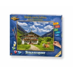 Boerderij In De Bergen - Schipper 40 X 50 Cm