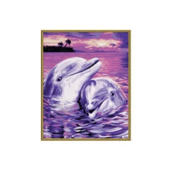 Dolfijnen - Schipper 24 X 30 Cm