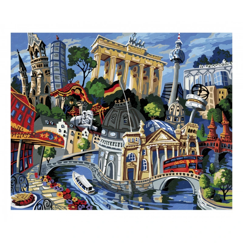 Een Reis Naar Berlijn - Based On Miguel Freitas - Schipper 40 X 50 Cm