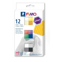 FIMO Effect Set Met 12 Halve Blokken Effect