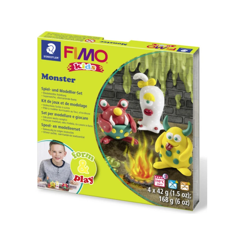 Fimo Kids Startset Monster - Afbeelding 3
