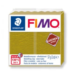 Fimo Leather-effect 57 G Olijf Nr. 519