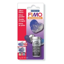 Fimo Metallic Poeder - Zilver