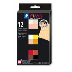 Fimo Professional Doll Art Set Met 12 Halve Blokken