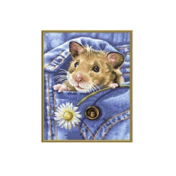 Goudhamster - Schipper 24 X 30 Cm