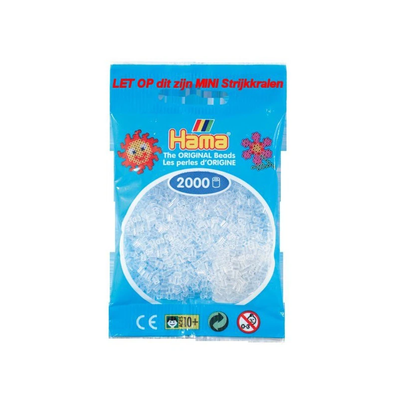 Hama Mini Kralen Kl 19 Doorzichtig