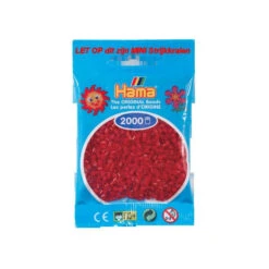 Hama Mini Kralen Kl 22 Donkerrood