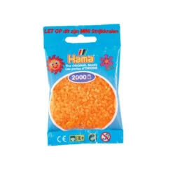 Hama Mini Kralen Kl 38 Orange Neon