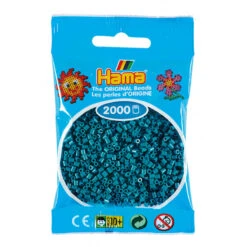 Hama Mini Kralen Kl 83 Petrol Blauw