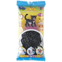 Hama Strijkkralen 18 Zwart (6000 Stuks)