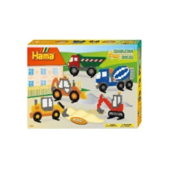 Hama Werkvoertuigen Midi Strijkkralen 4000 Stuks