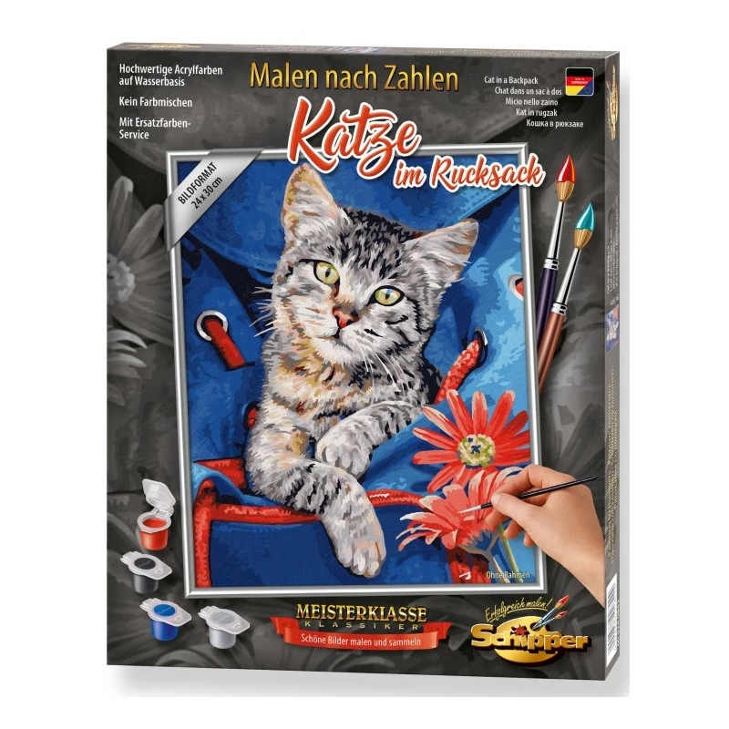 Kat In Rugzak - Schipper 24 X 30 Cm - Afbeelding 2