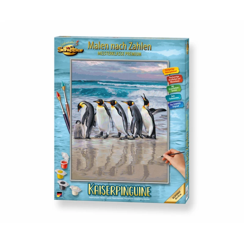 Keizerspinguïns - Schipper 40 X 50 Cm - Afbeelding 2