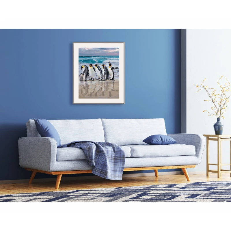 Keizerspinguïns - Schipper 40 X 50 Cm - Afbeelding 3