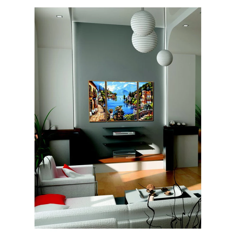 Lago Romantico - Schipper Drieluik 50 X 80 Cm - Afbeelding 2