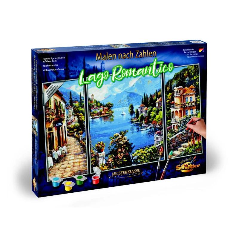 Lago Romantico - Schipper Drieluik 50 X 80 Cm - Afbeelding 3