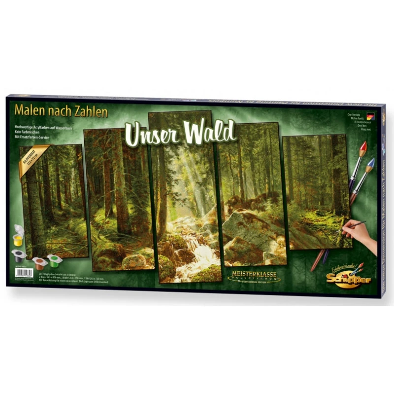 Ons Bos - Schipper Vijfluik 72 X 132 Cm - Afbeelding 2