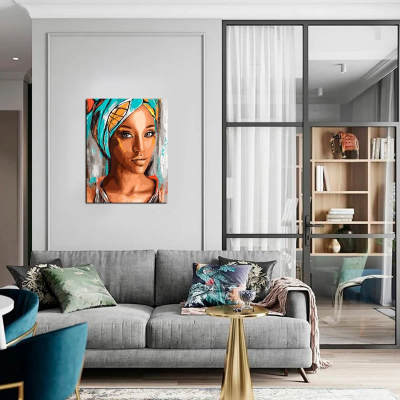 Oriental Beauty - ITZ Schilderen Op Nummer 40 X 50 Cm - Afbeelding 4