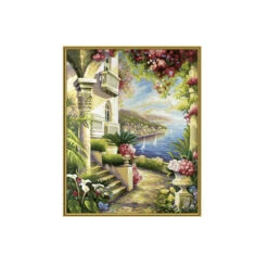 Palazzo Met Zeezicht - Schipper 40 X 50 Cm