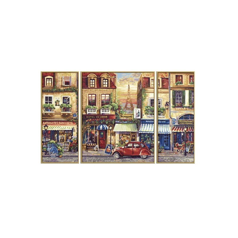 Paris Nostalgie - Schipper Drieluik 50 X 80 Cm