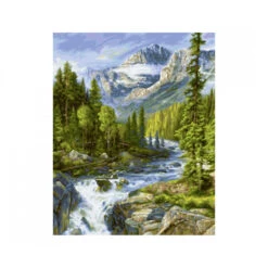Rocky Mountains - Schipper 40 X 50 Cm