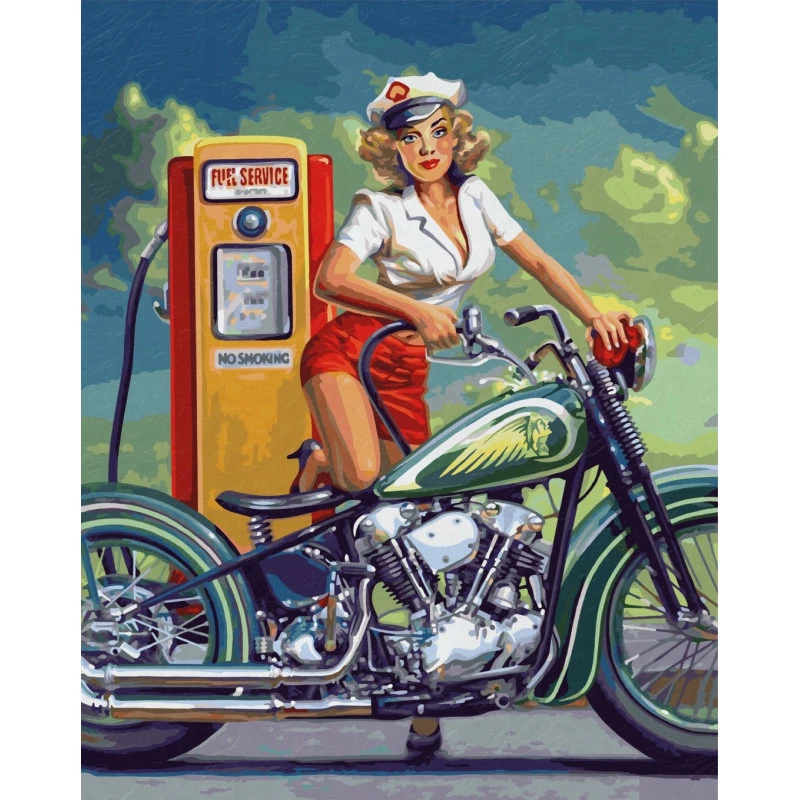 Route 66 - Schipper 40 X 50 Cm - Afbeelding 2