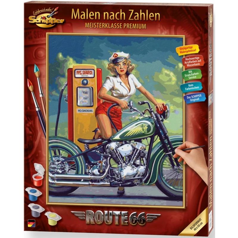 Route 66 - Schipper 40 X 50 Cm