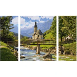 St. Sebastian In Ramsau - Schipper Drieluik 50 X 80 Cm