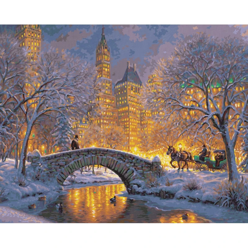 Stille Nacht In Central Park - Schipper 40 X 50 Cm - Afbeelding 2