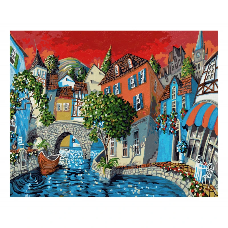 The European Melody - Based On Miguel Freitas - Schipper 40 X 50 Cm - Afbeelding 2