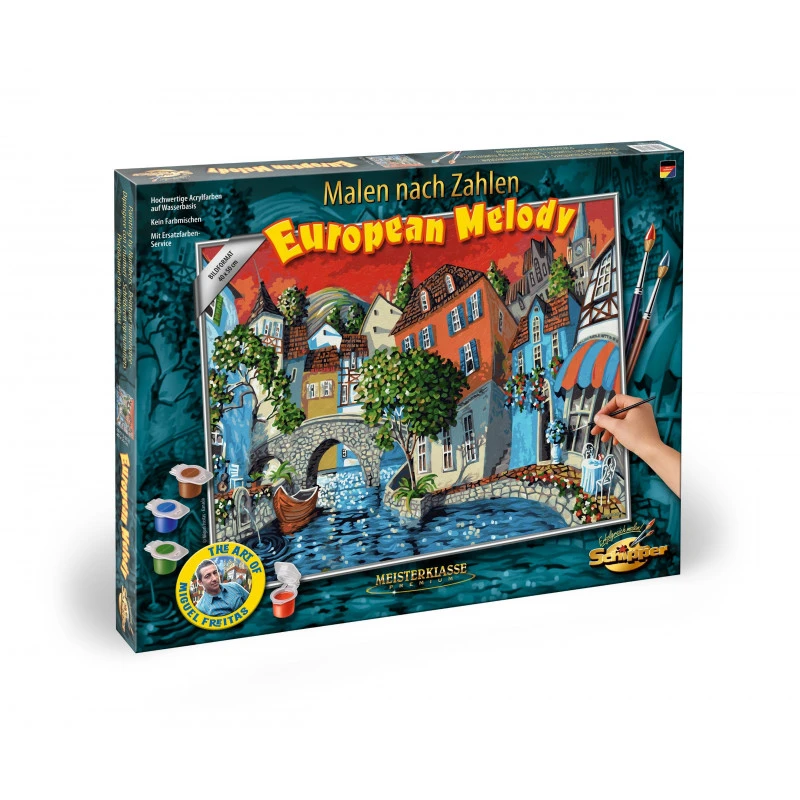 The European Melody - Based On Miguel Freitas - Schipper 40 X 50 Cm