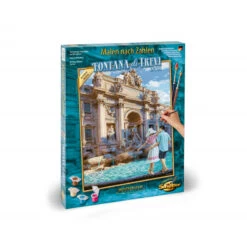 Trevi Fontein Rome - Schipper 40 X 50 Cm