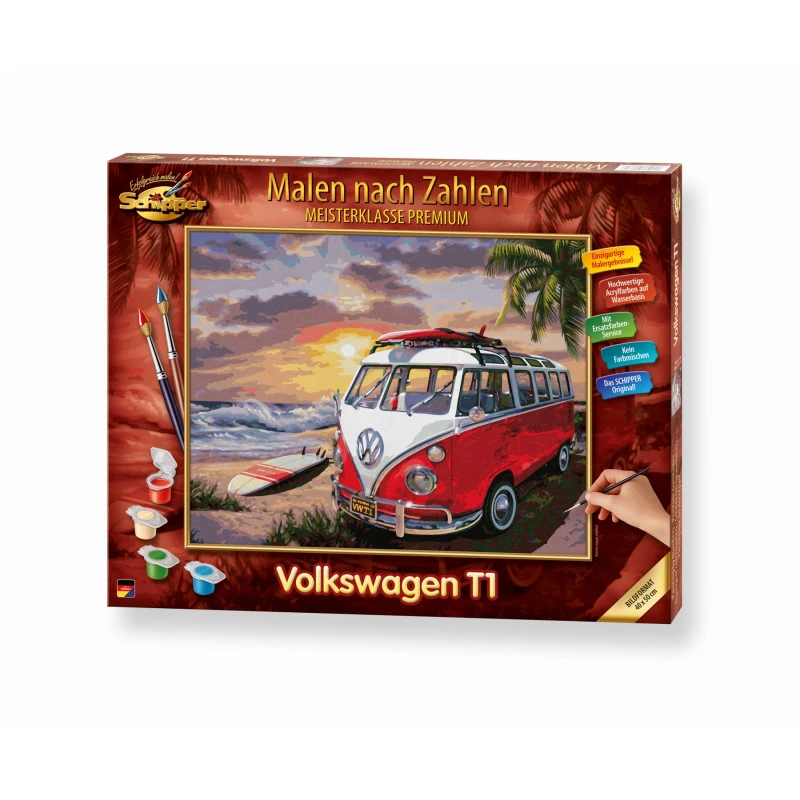 Volkswagen T1 - Schipper 40 X 50 Cm - Afbeelding 2