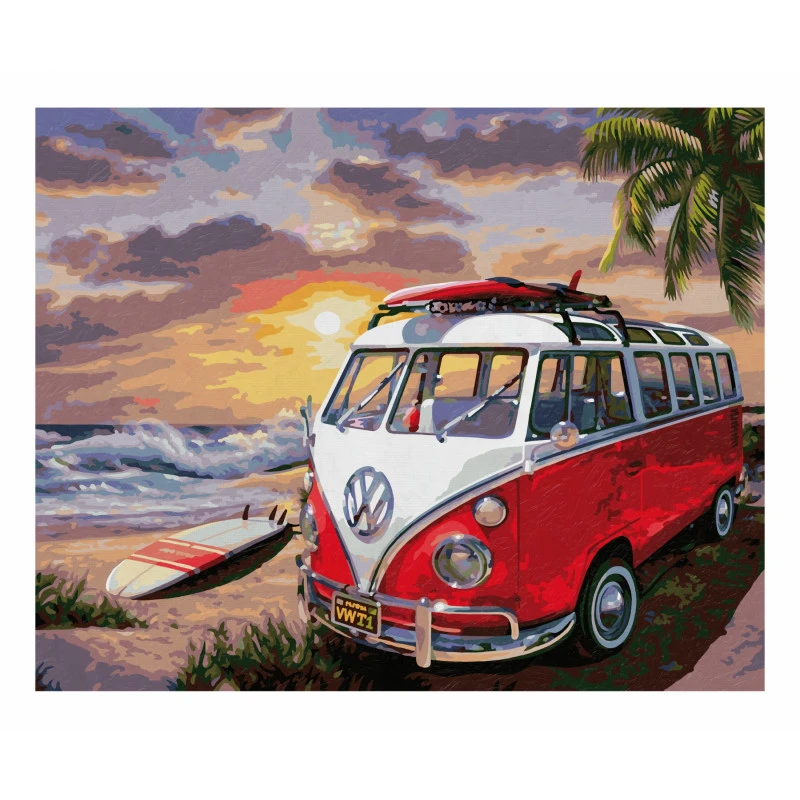 Volkswagen T1 - Schipper 40 X 50 Cm