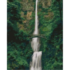 Waterval - Schilderen Op Nummer - 50 X 40 Cm