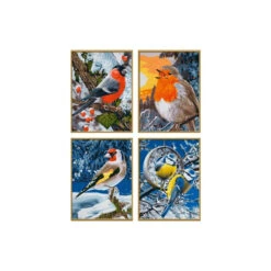 Wintervogels - Schipper Quattro 18 X 24 Cm